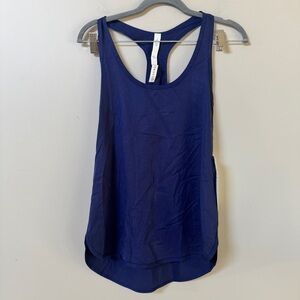 NWT Lululemon Principle Racerback Tank Top Hero Blue size 4